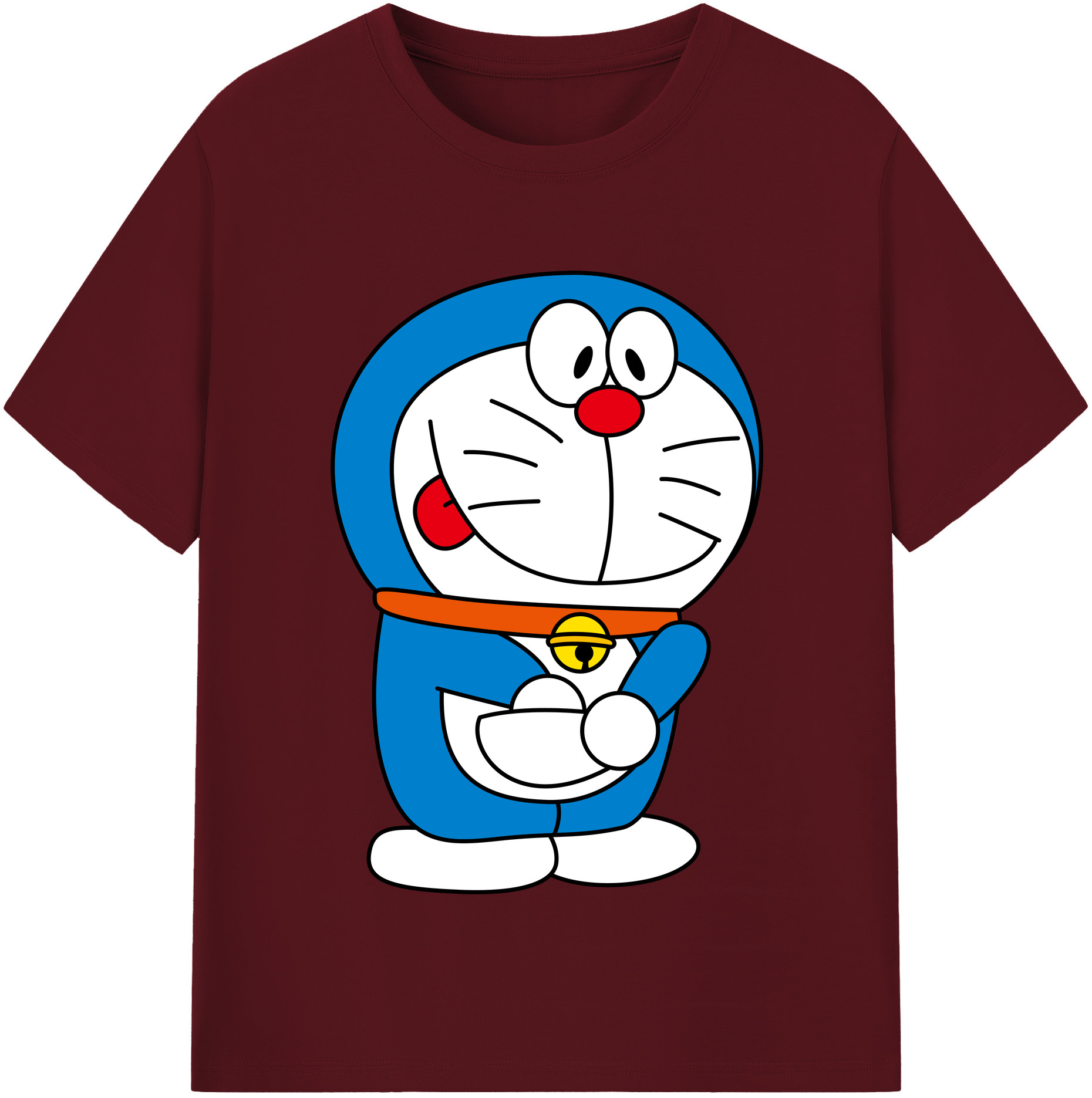 （画像用） ドラえもん Doraemon 綿100％半袖Tシャツ（フロントプリント）